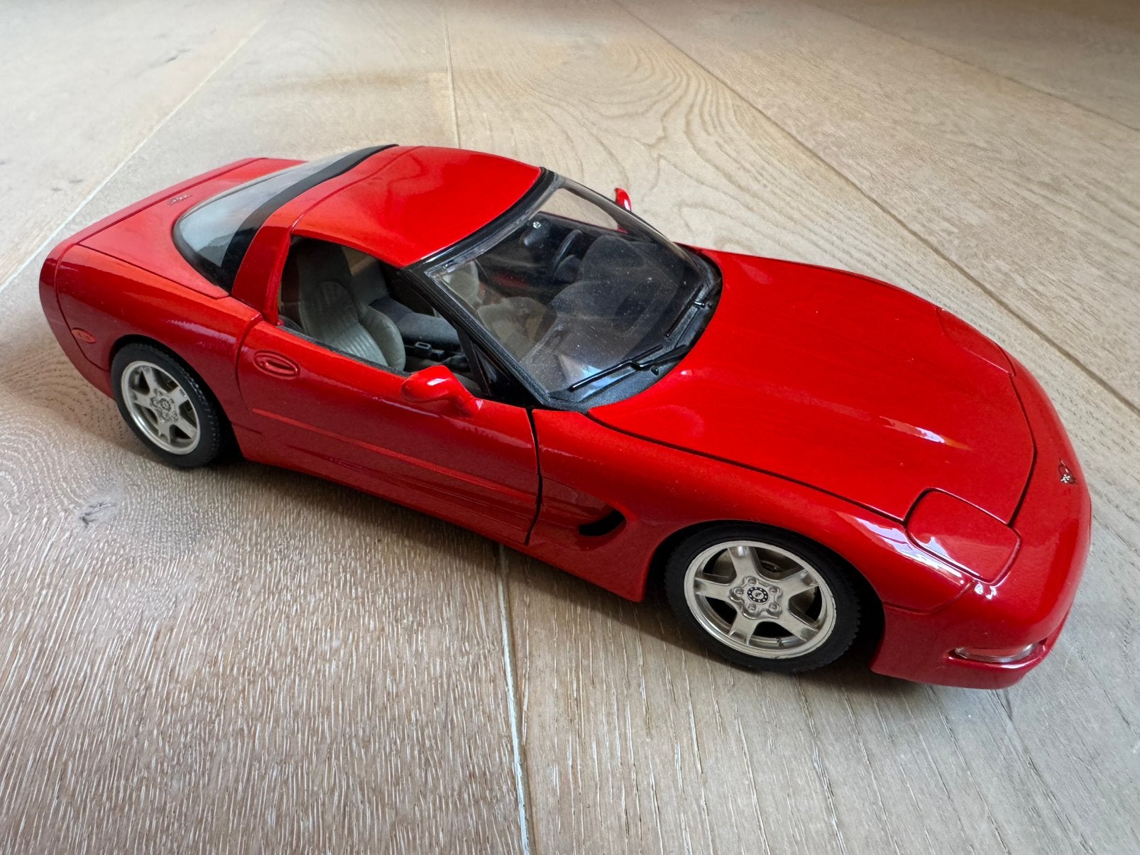 Chevrolet Corvette C5 1997 burago, Ophalen, Zo goed als nieuw, Auto, Bburago