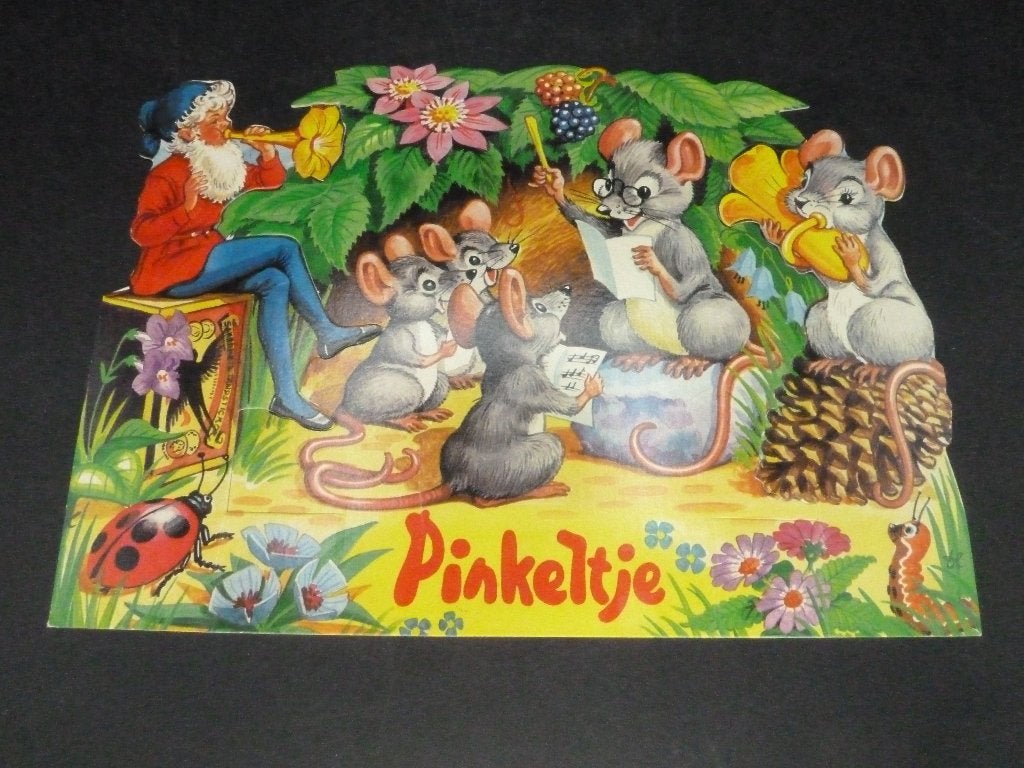 Vintage etalage reclame Pinkeltje boek, Verzamelen, Ophalen of Verzenden, Nieuw, Overige typen