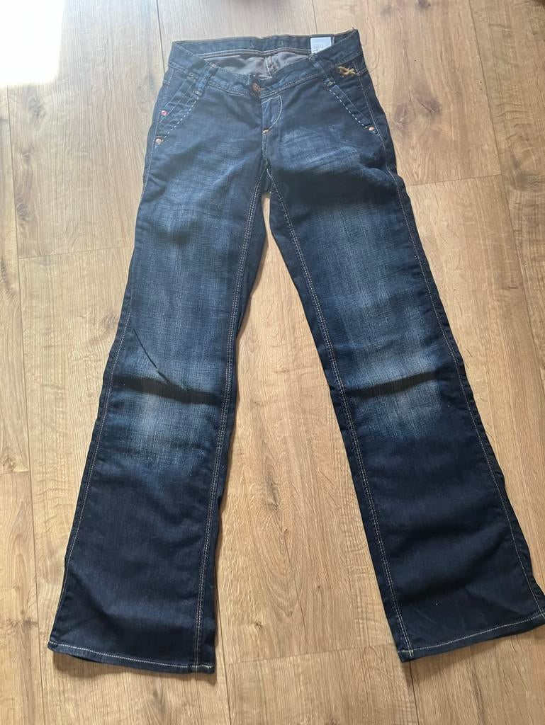 Gsus Libertas Flared Jeans Nieuw! W27/L34, Kleding | Dames, Spijkerbroeken en Jeans, Nieuw, W27 (confectie 34) of kleiner, Blauw