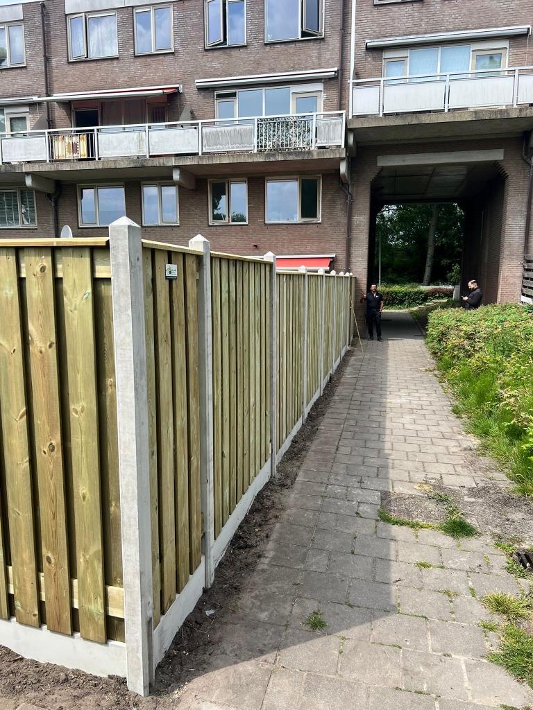 Schutting compleet incl. alles v.a. €55 - actie, Tuin en Terras, Ophalen, 1 tot 2 meter, 6 meter of meer, Nieuw