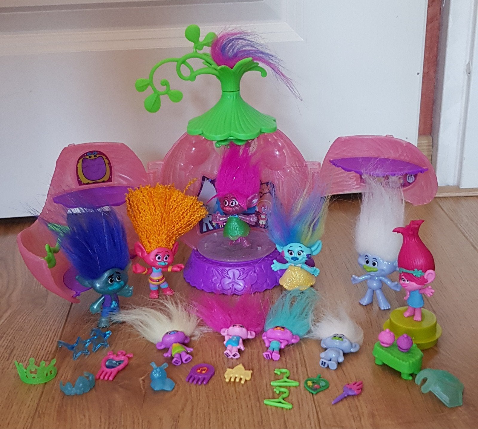 TROLLS SPEELSET, Ophalen of Verzenden, Zo goed als nieuw, Jongen of Meisje