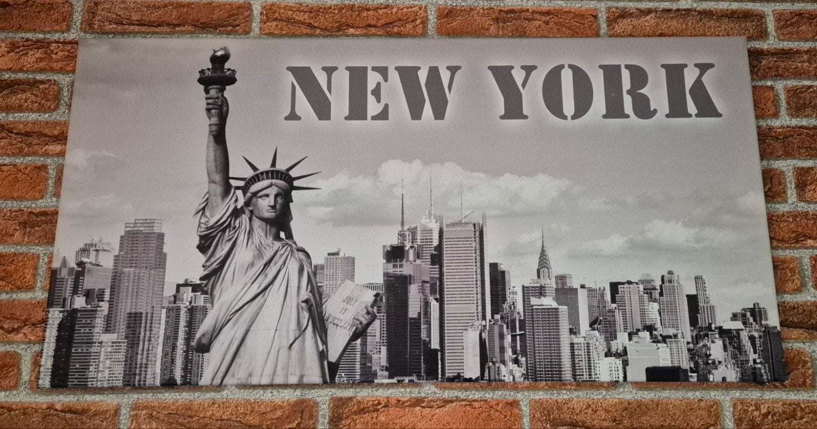 Canvas New York, Ophalen, Zo goed als nieuw, Schilderij