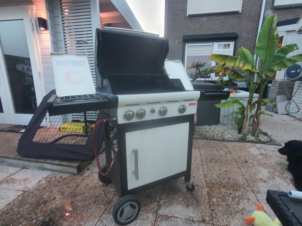 Gasbarbecue, Ophalen, Gebruikt