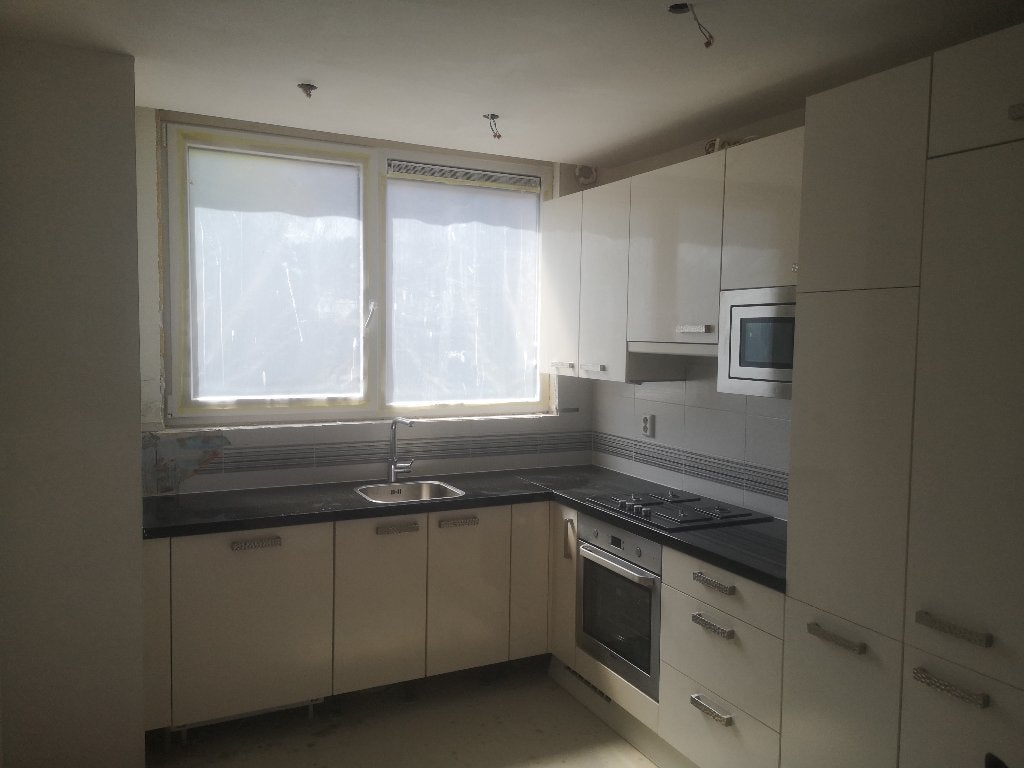 Keuken te koop!, Huis en Inrichting, Keuken | Complete keukens, Ophalen, Gebruikt, Graniet of Steen, Hoogglans of Gelakt