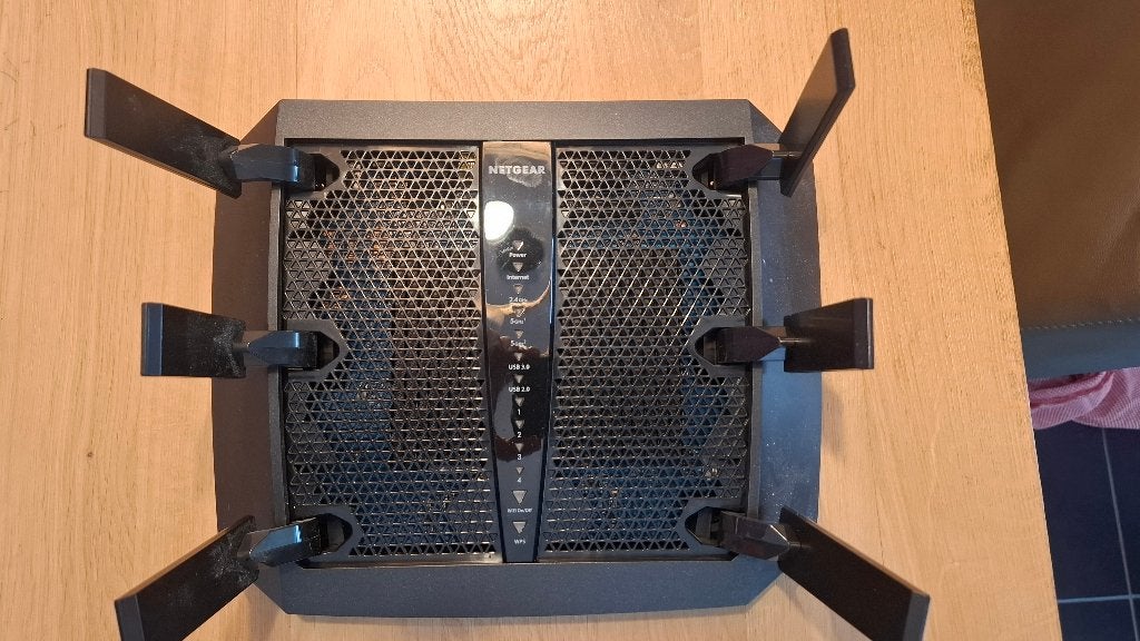 Netgear Router Nighthawk X6S AC4000 Tri-Band Wifi Model, Computers en Software, Ophalen of Verzenden, Gebruikt, Router, Netgear Nighthawk