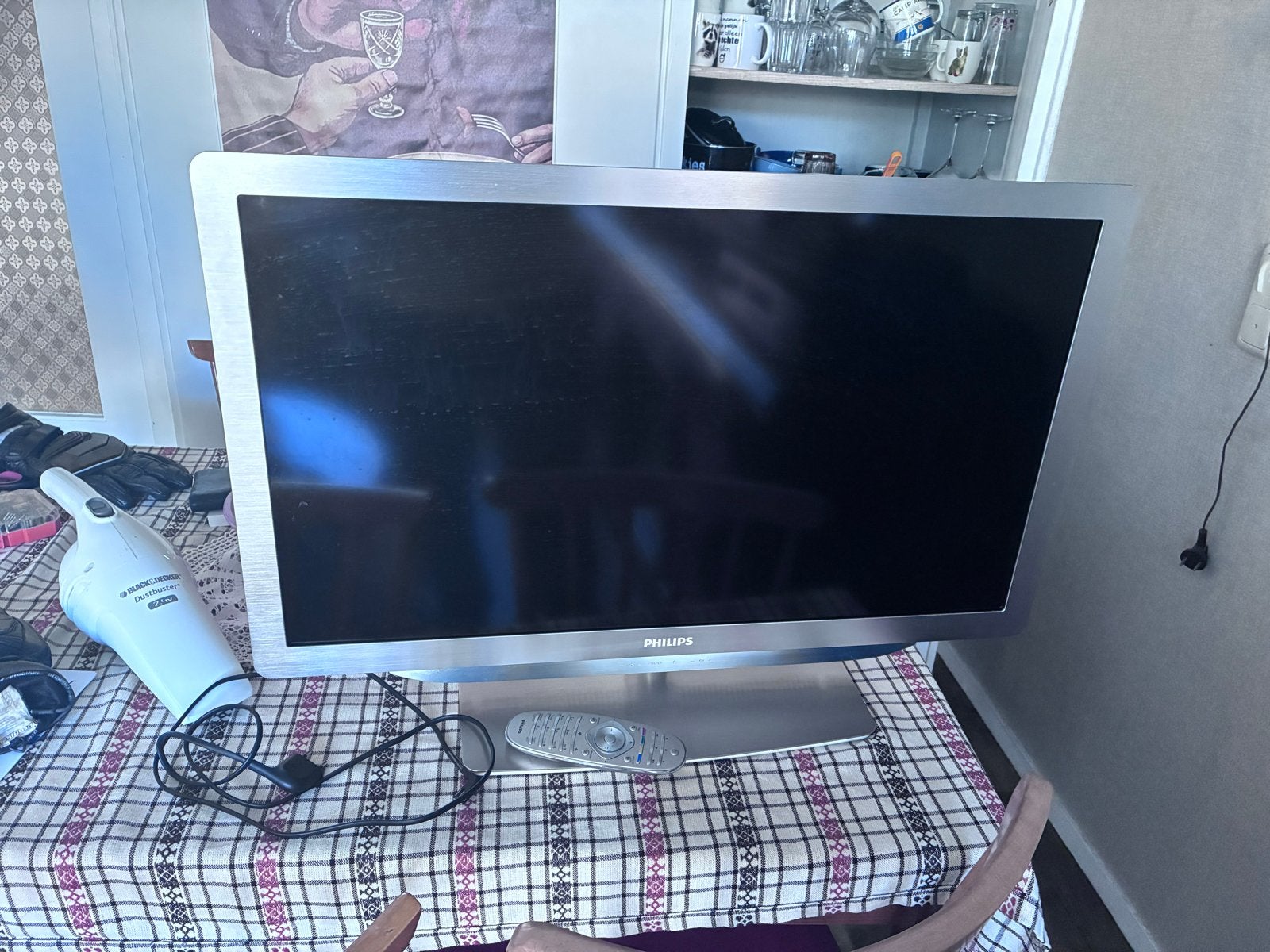 Philips LCD TV met afstandsbediening, Audio, Tv en Foto, Televisies, Philips, Gebruikt, 50 Hz, LCD