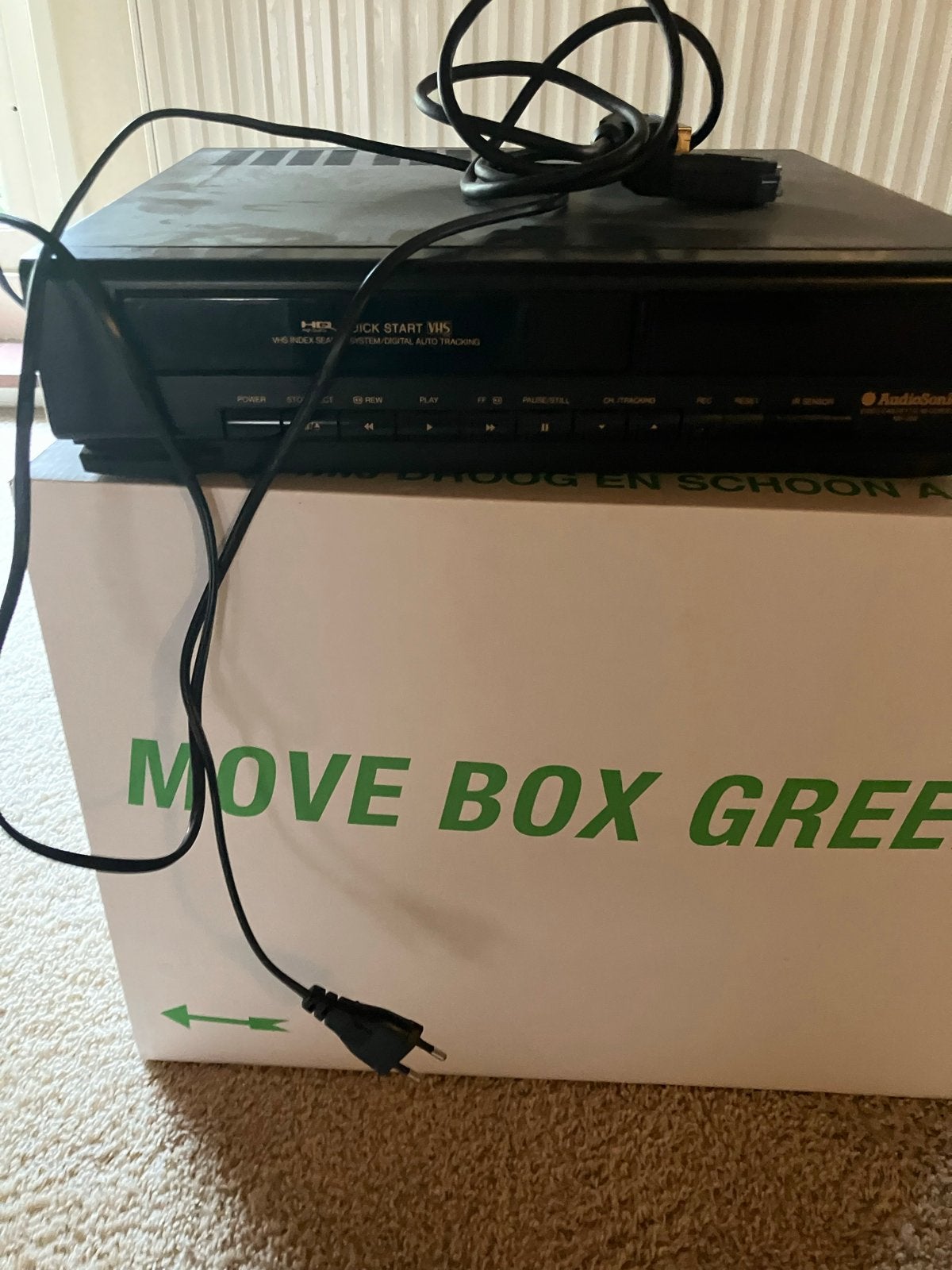 AudioSonic VHS Videorecorder MV-205 - Zeer weinig gebruikt, Audio, Tv en Foto, Videospelers, Ophalen, Zo goed als nieuw, VHS-speler of -recorder