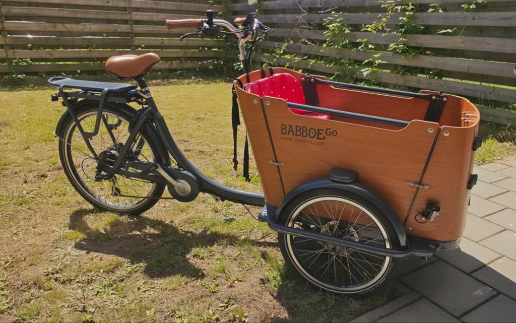 Babboe Go electrisch bakfiets 500Wh accu, Fietsen en Brommers, Fietsen | Bakfietsen, Overige merken, Elektrisch, Ophalen of Verzenden