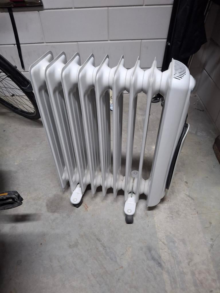 Verplaatsbare elektrische radiator, Ophalen