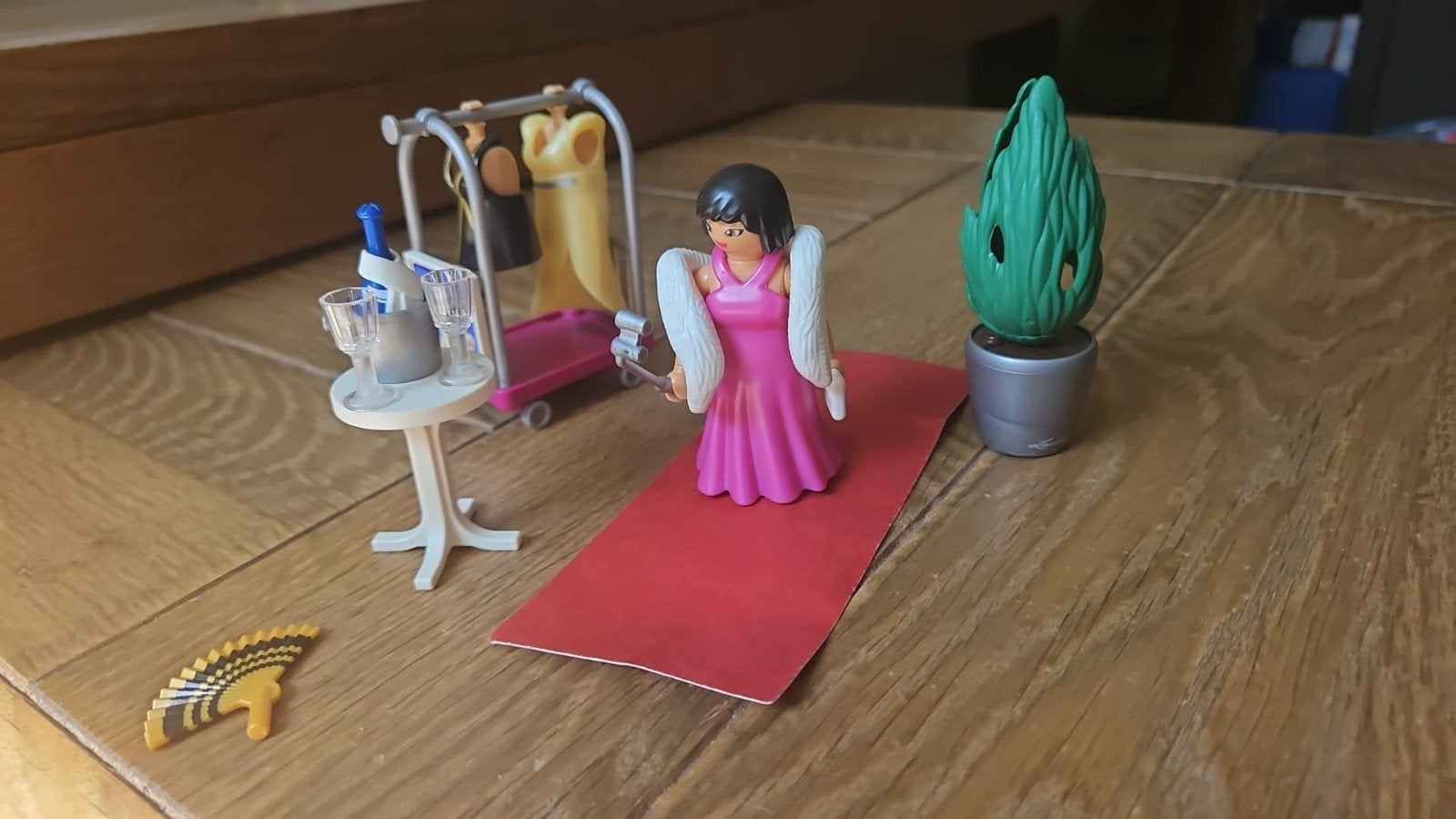 Grote collectie Playmobil poppetjes en accessoires, Ophalen, Gebruikt