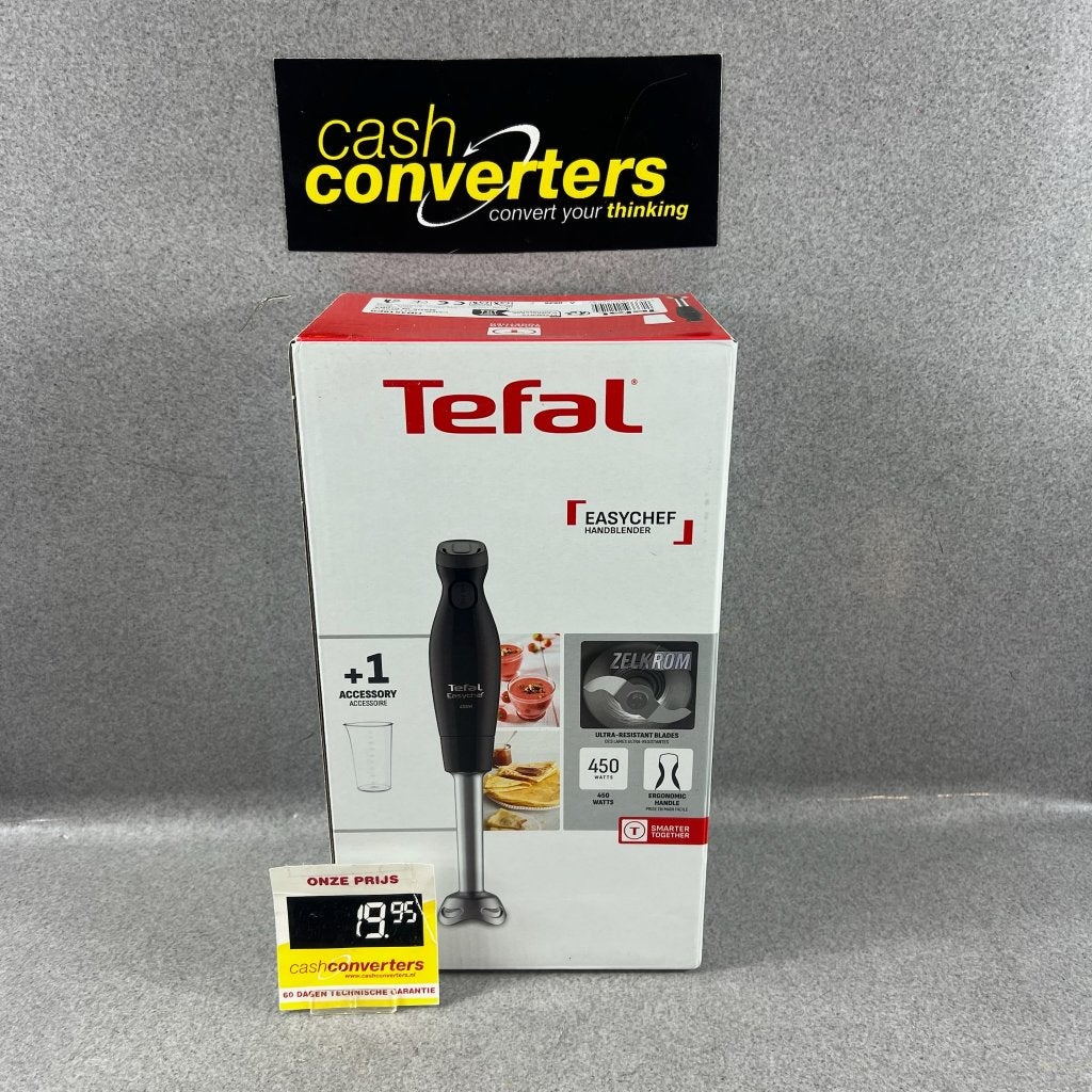 Tefal Easychef Staafmixer | HB4518E0 | nieuw | 417408, Nieuw, Ophalen of Verzenden, Vaatwasserbestendig, Minder dan 1 liter
