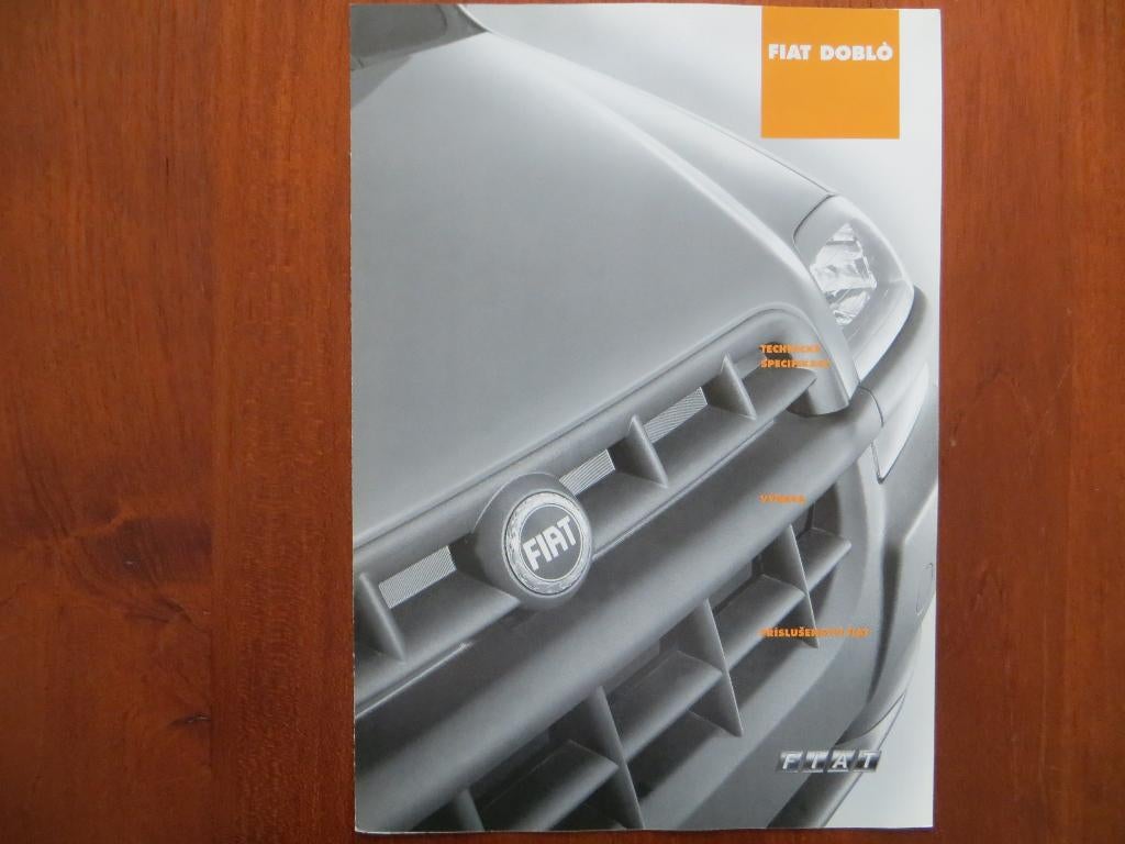 Fiat Doblò (technische gegevens) (2001), Ophalen of Verzenden, Nieuw, Overige merken