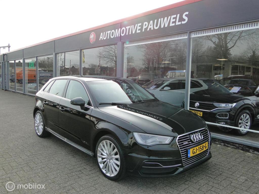 Audi A3 Sportb 1.4 e-tron PHEV, hybr autom, 2015, 180765 km, Auto's, Stof, Gebruikt, 4 cilinders, Zwart