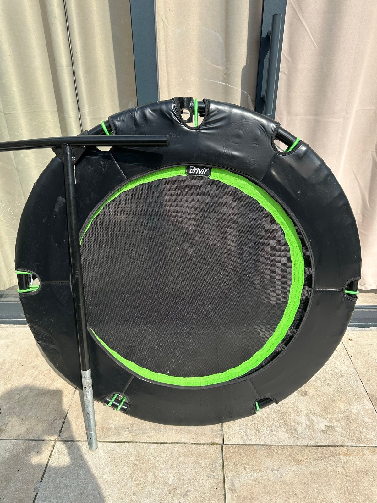 Crivit Fitness Trampoline met Handvat, Kinderen en Baby's, Speelgoed | Buiten | Trampolines, Ophalen, Zo goed als nieuw