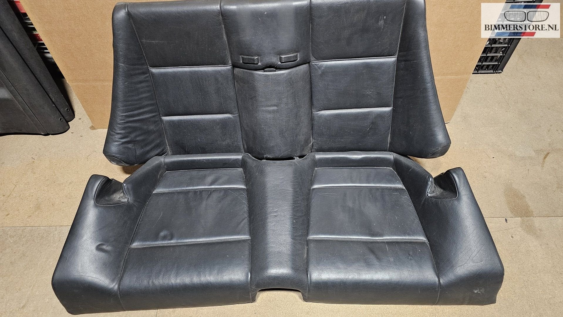 Achterbank zwart compleet BMW 3 serie E46 cabriolet, Gebruikt, -, Ophalen of Verzenden, -