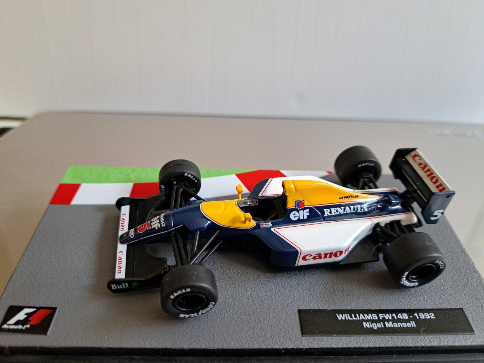 Williams FW14B, F1 car collection, 1:43, nieuw, Ophalen of Verzenden, Nieuw, Auto, Overige merken