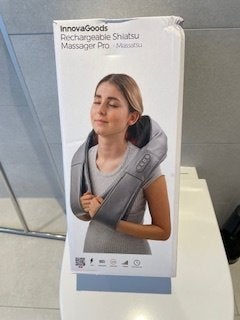 Massatsu * Rechargeable Shiatsu Massager Pro -, Sport en Fitness, Ophalen of Verzenden, Nieuw, Apparaat