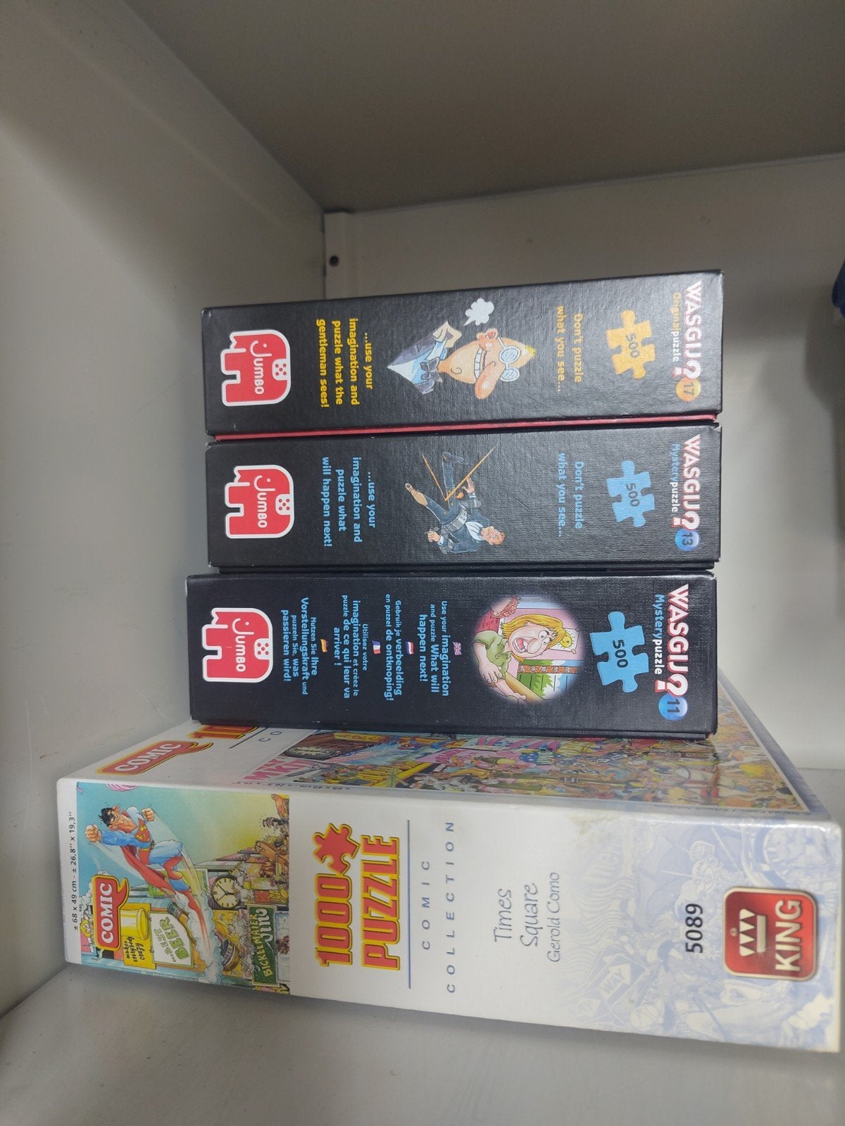WASGIJ Puzzels & Comic Collection Puzzel, Ophalen, Meer dan 50 stukjes, Gebruikt, 6 jaar of ouder