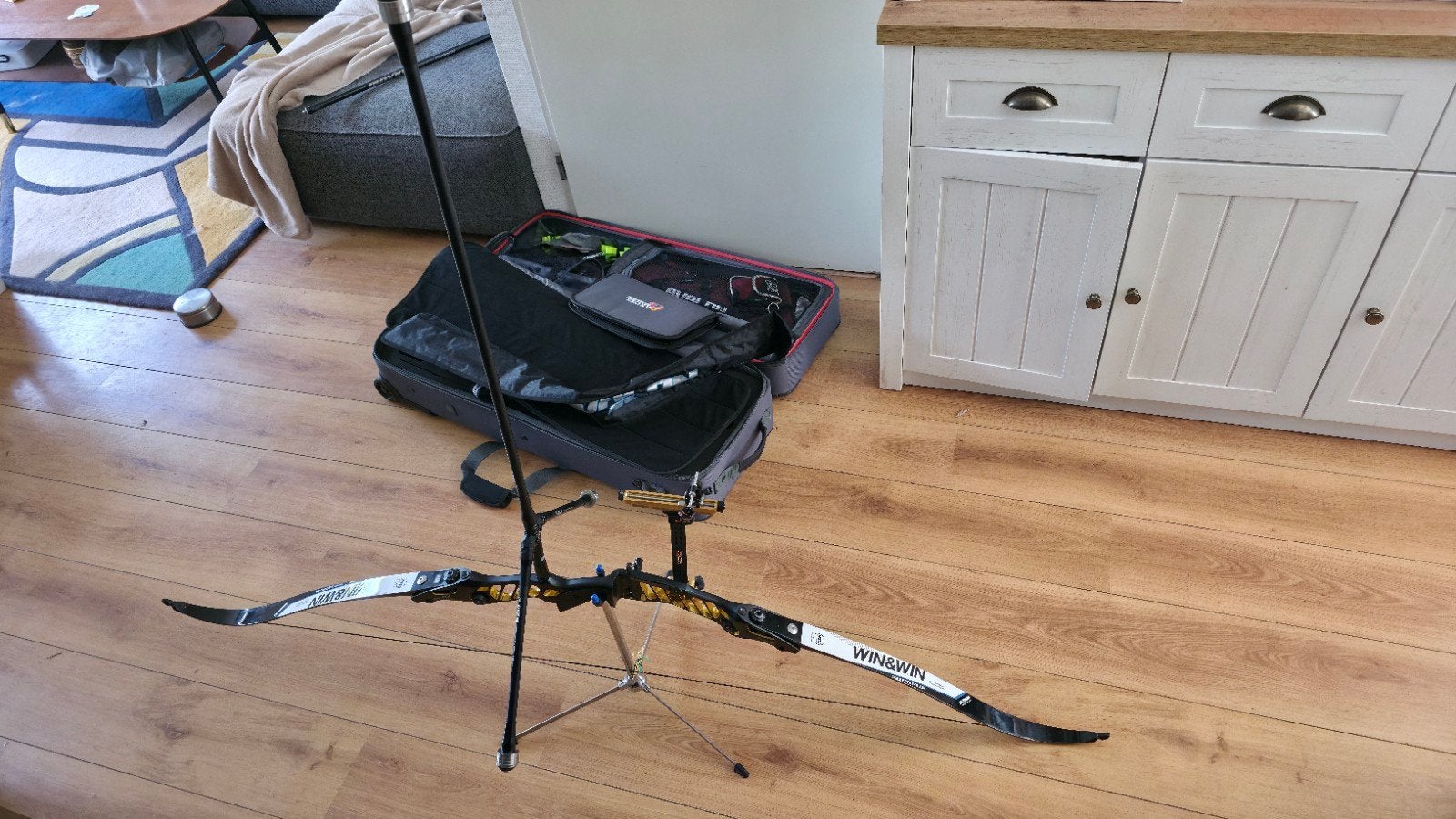 Complete 70 inch Wiawis recurveboog set - high-end, Ophalen