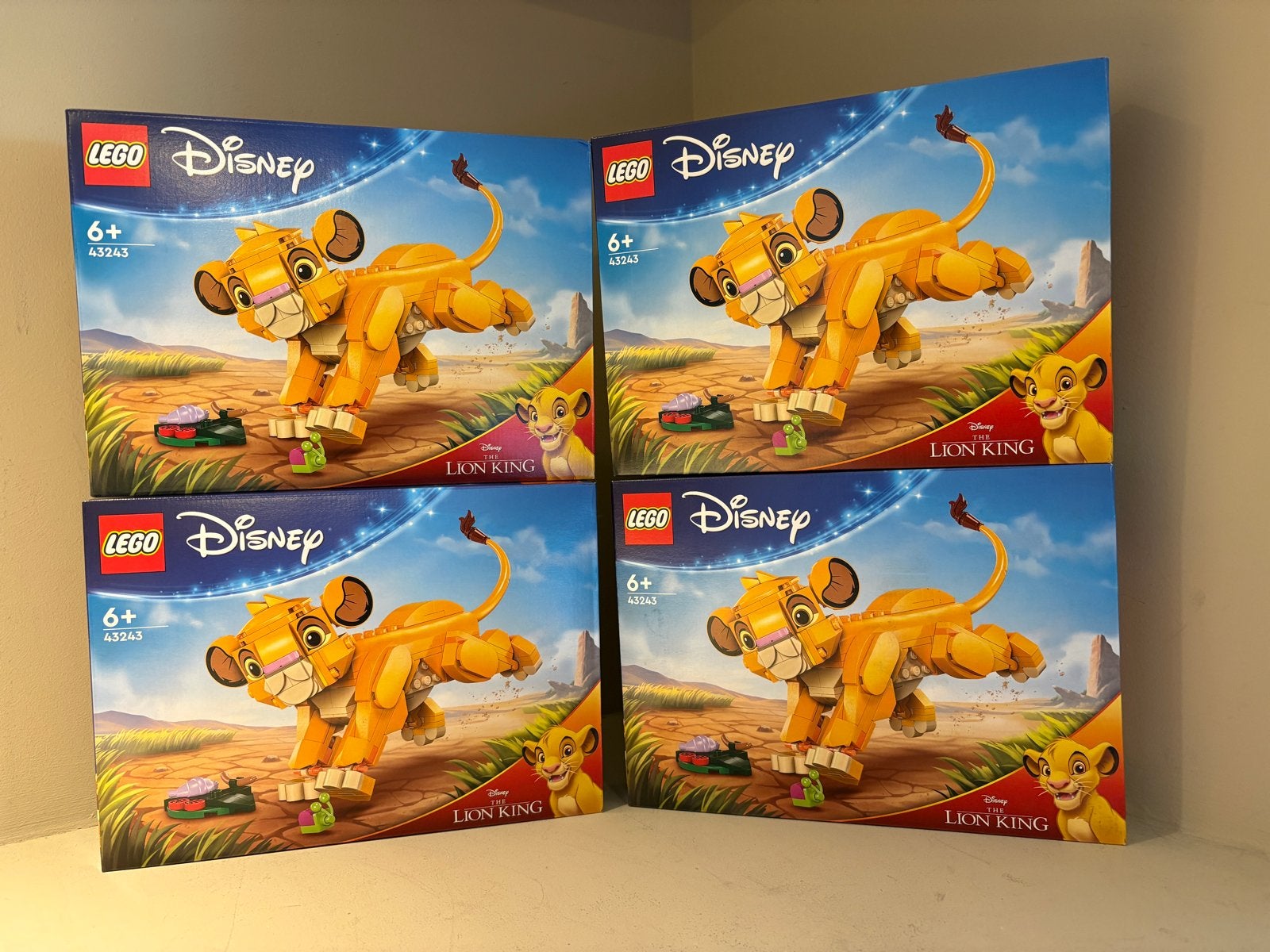 Geseald LEGO Disney Lion King Simba de Welp 43243 Nieuw, Ophalen of Verzenden, Nieuw, Overige merken