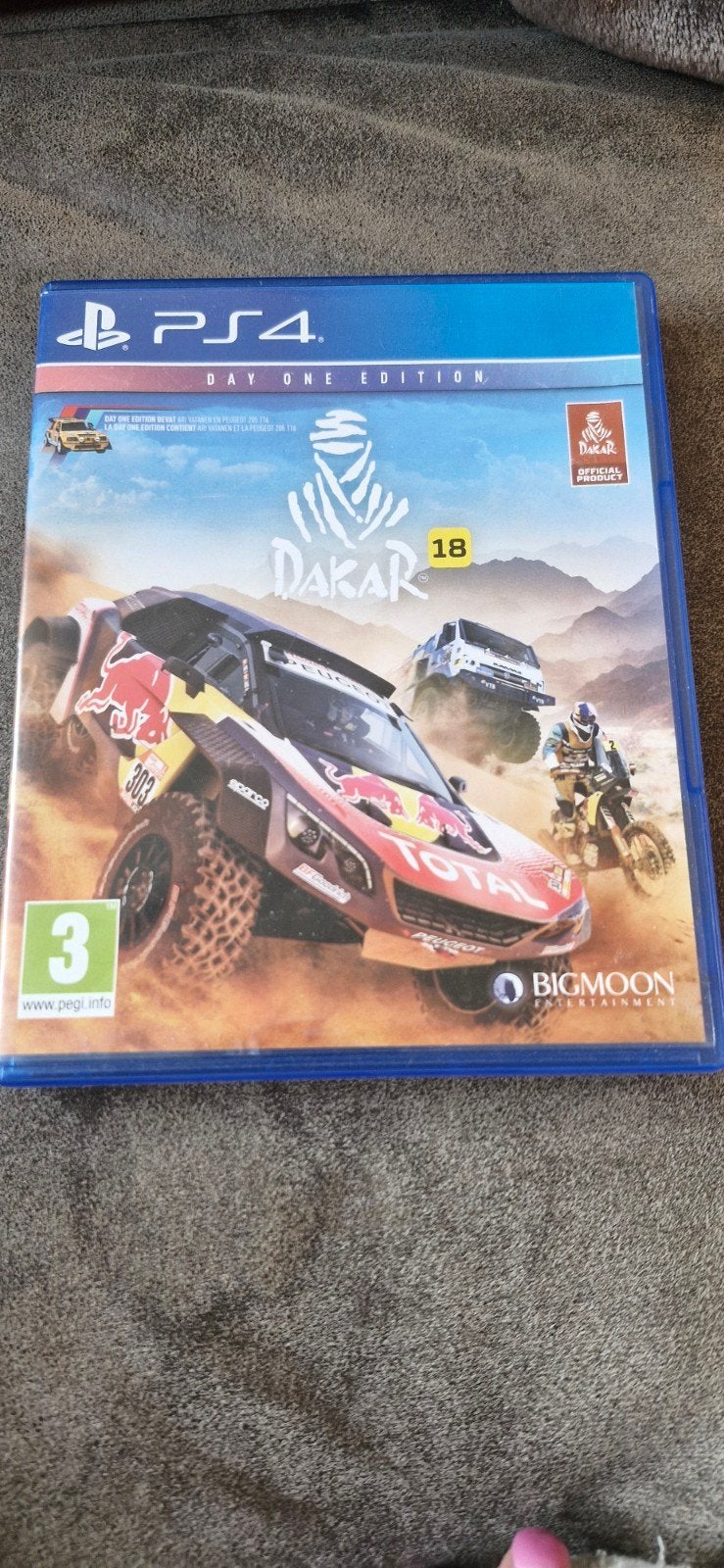 Dakar 18 Day One Edition PS4 Racegame, Gebruikt, 1 speler, Racen en Vliegen, Ophalen of Verzenden