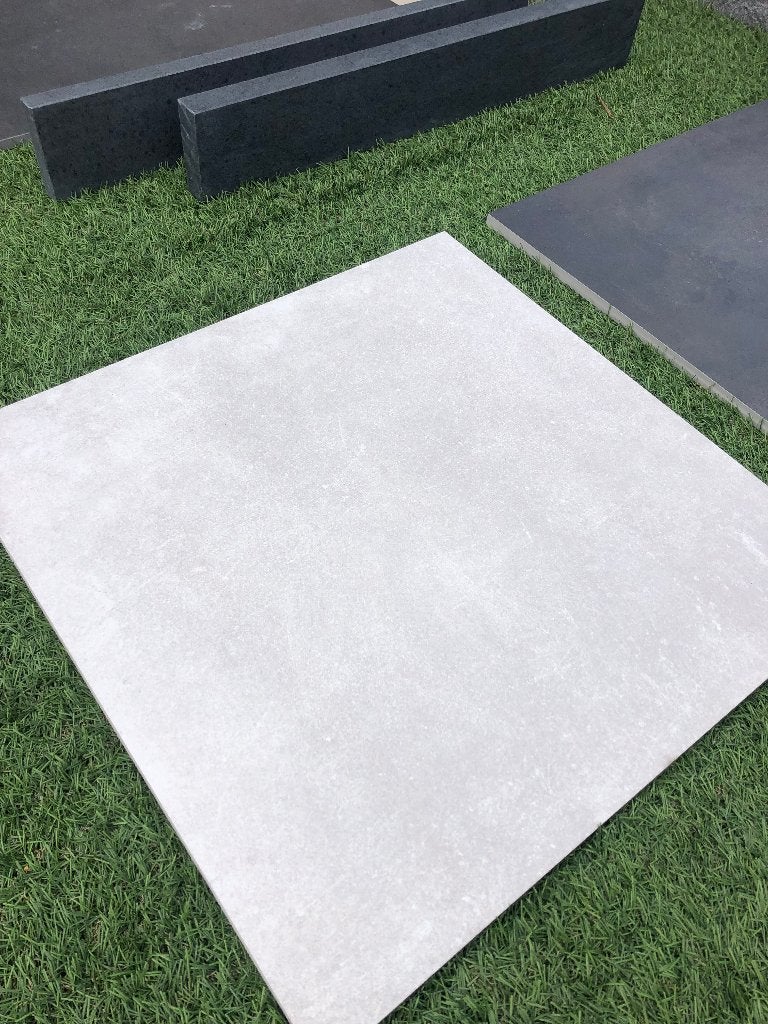 keramische terrastegels partijtegels 80x80x2 Native silver, Keramiek, Nieuw, Ophalen of Verzenden, 10 m² of meer
