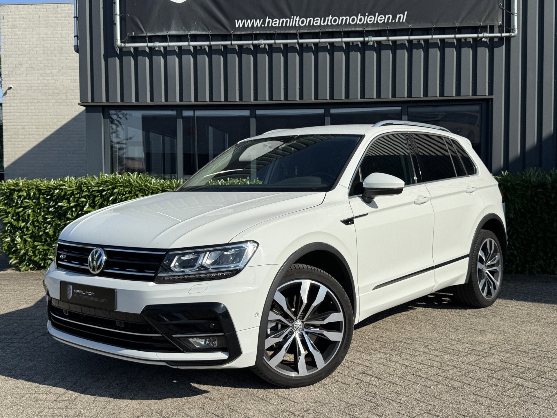 Volkswagen Tiguan 2.0 TDI 240pk Bit. DSG / Aut. 4Motion R-Li, Auto's, Gebruikt, Euro 6, Wit, Bedrijf