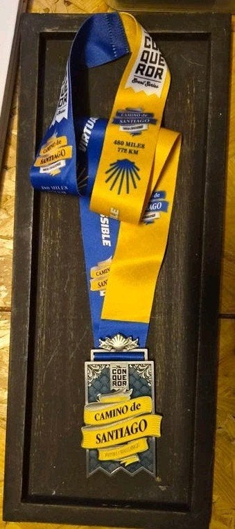 Camino de Santiago Medaille - Virtuele Uitdaging, Ophalen of Verzenden
