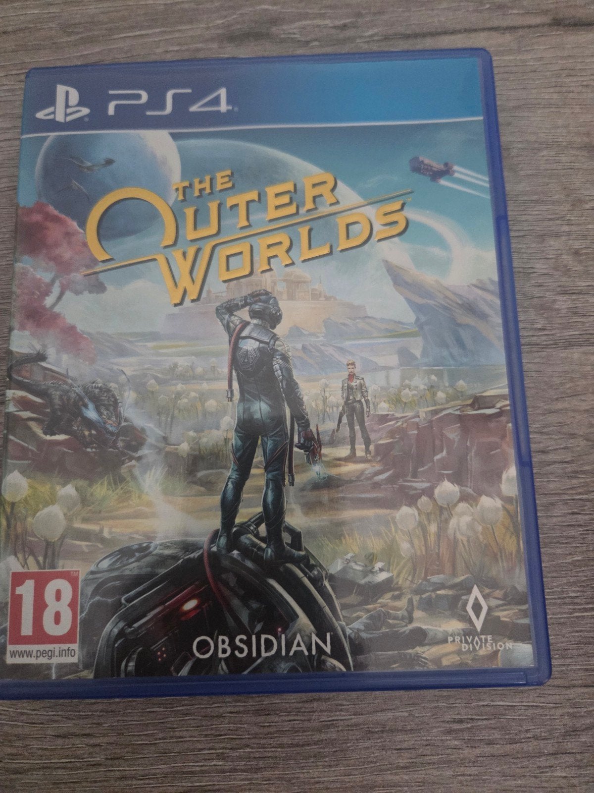 The Outer Worlds PS4 - Zo goed als nieuw, Vanaf 18 jaar, 1 speler, Ophalen of Verzenden, Zo goed als nieuw