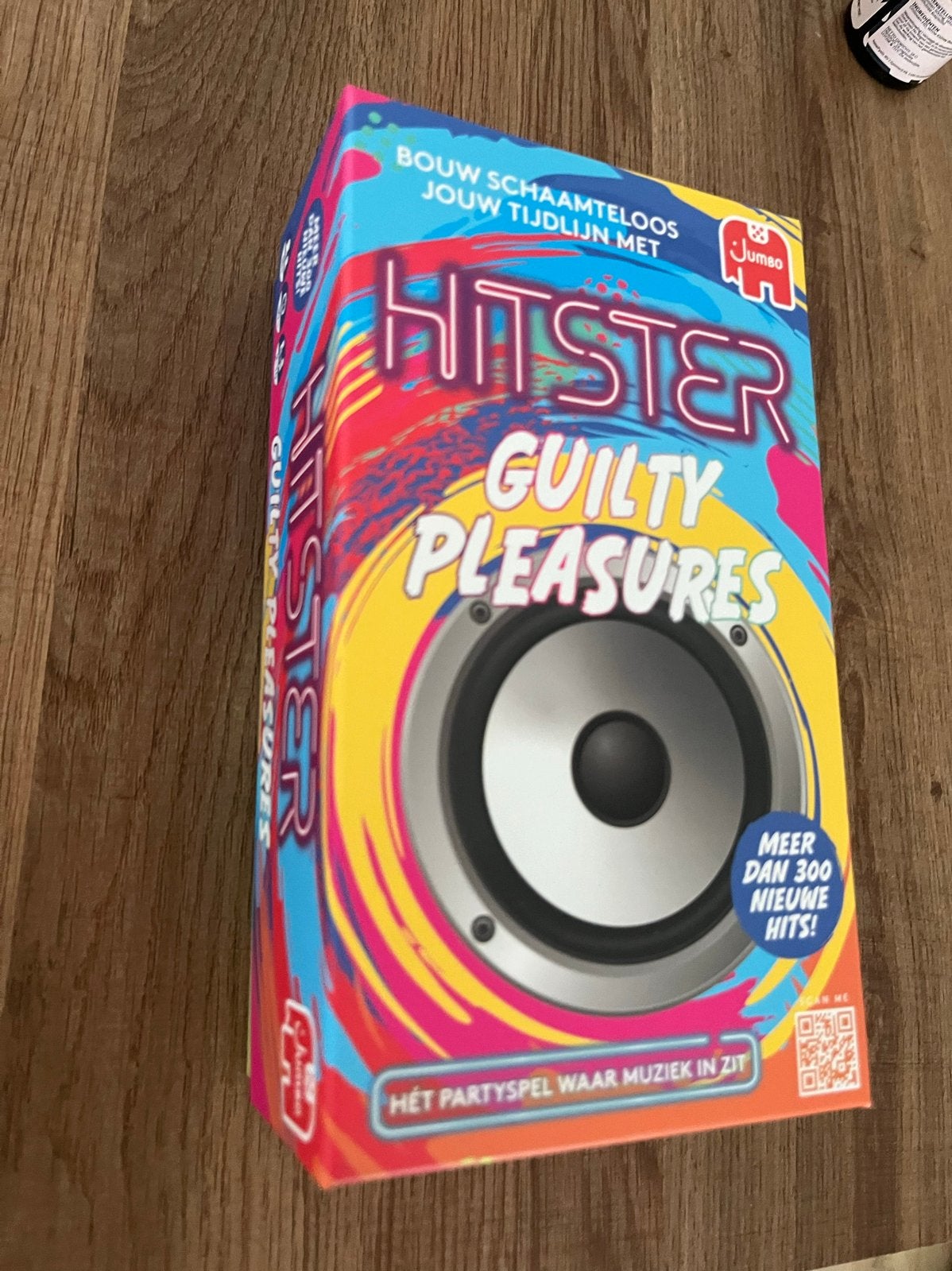 NIEUW: Hitster Guilty Pleasures, Drie of vier spelers, Ophalen of Verzenden, Nieuw