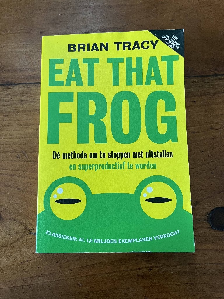 Eat That Frog! – Brian Tracy, Ophalen