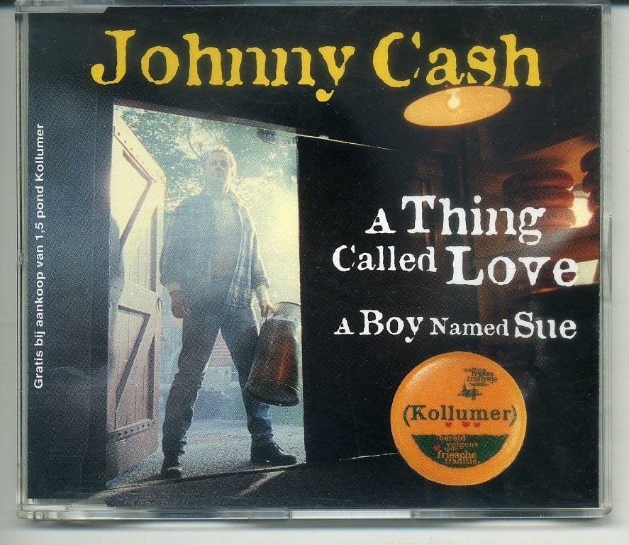 Johnny Cash A Thing Called Love / A Boy Named Sue Speciaal, Ophalen of Verzenden, Zo goed als nieuw, Pop, Inclusief doosje