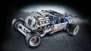 Lego Technic 42022 Hot Rod, Gebruikt, Lego, Ophalen of Verzenden, Technic