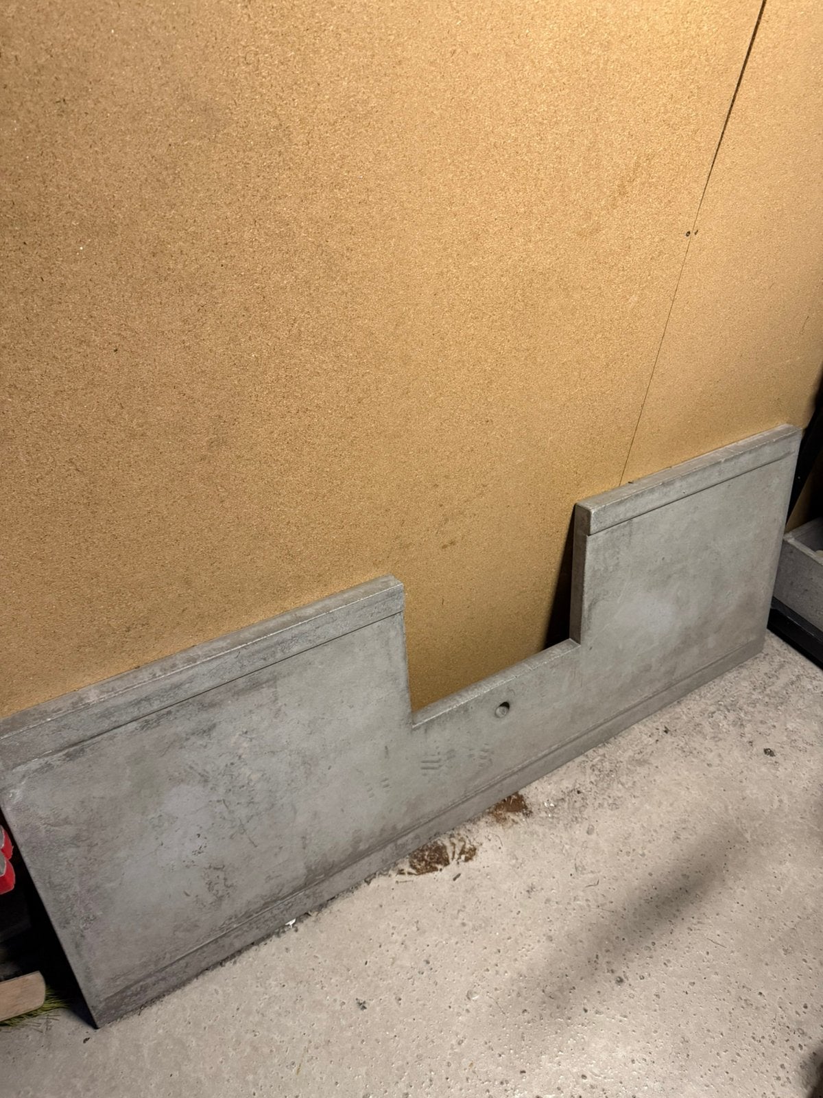 Betonnen aanrecht incl wasbak, Ophalen, 50 tot 100 cm, Zo goed als nieuw, Minder dan 100 cm