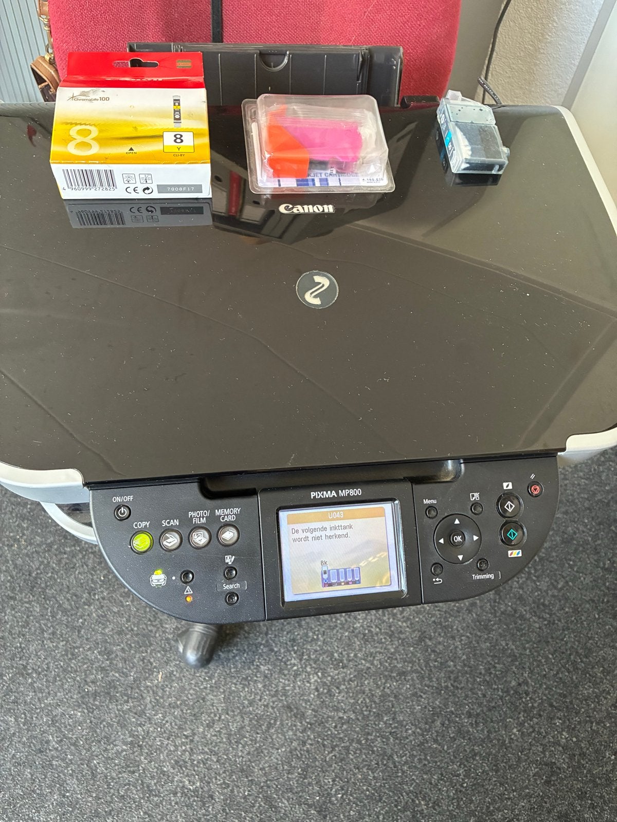 Canon Pixma MP800 All-in-One Printer, Computers en Software, Printers, Ophalen, Gebruikt, Inkjetprinter, All-in-one