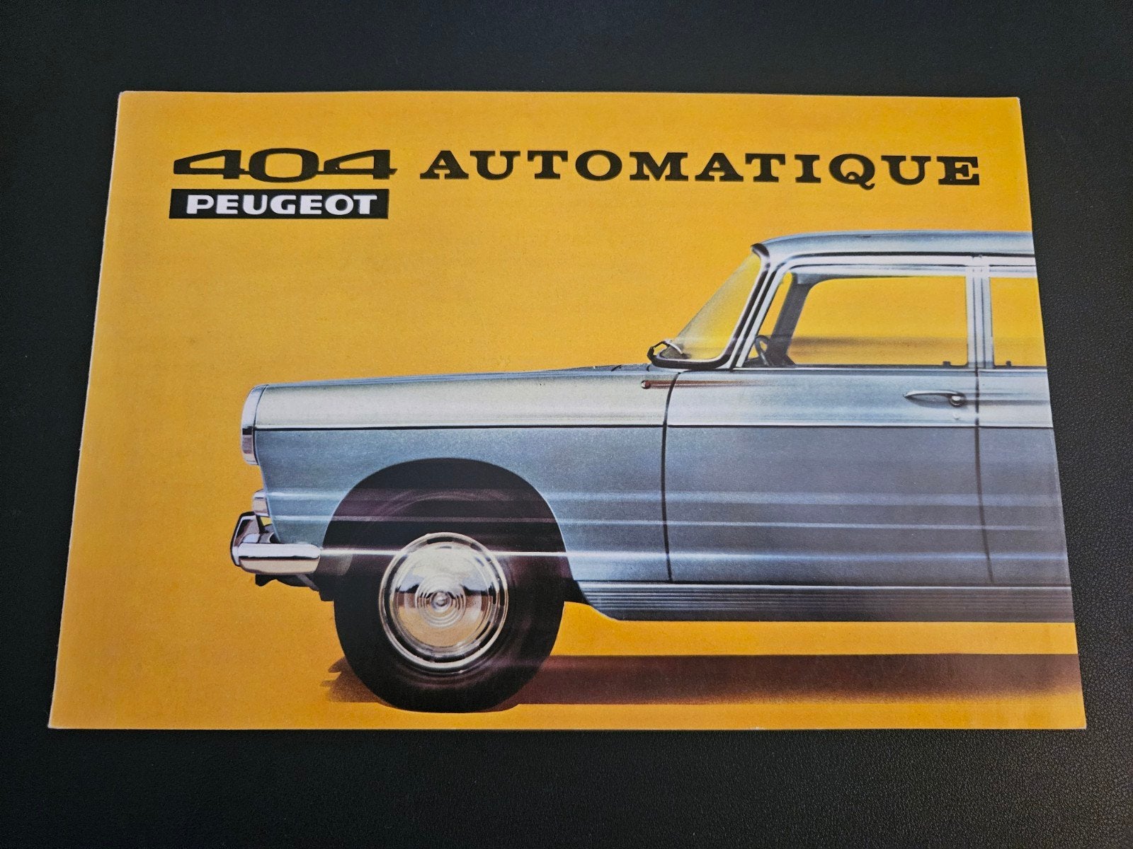 Brochure Peugeot 404 Automatique 1968, Boeken, Ophalen of Verzenden, Zo goed als nieuw, Peugeot