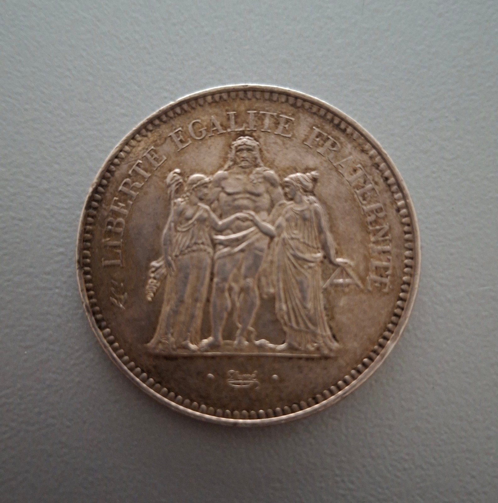 Zilveren 50 Francs Hercules 1975, Verzenden, Frankrijk