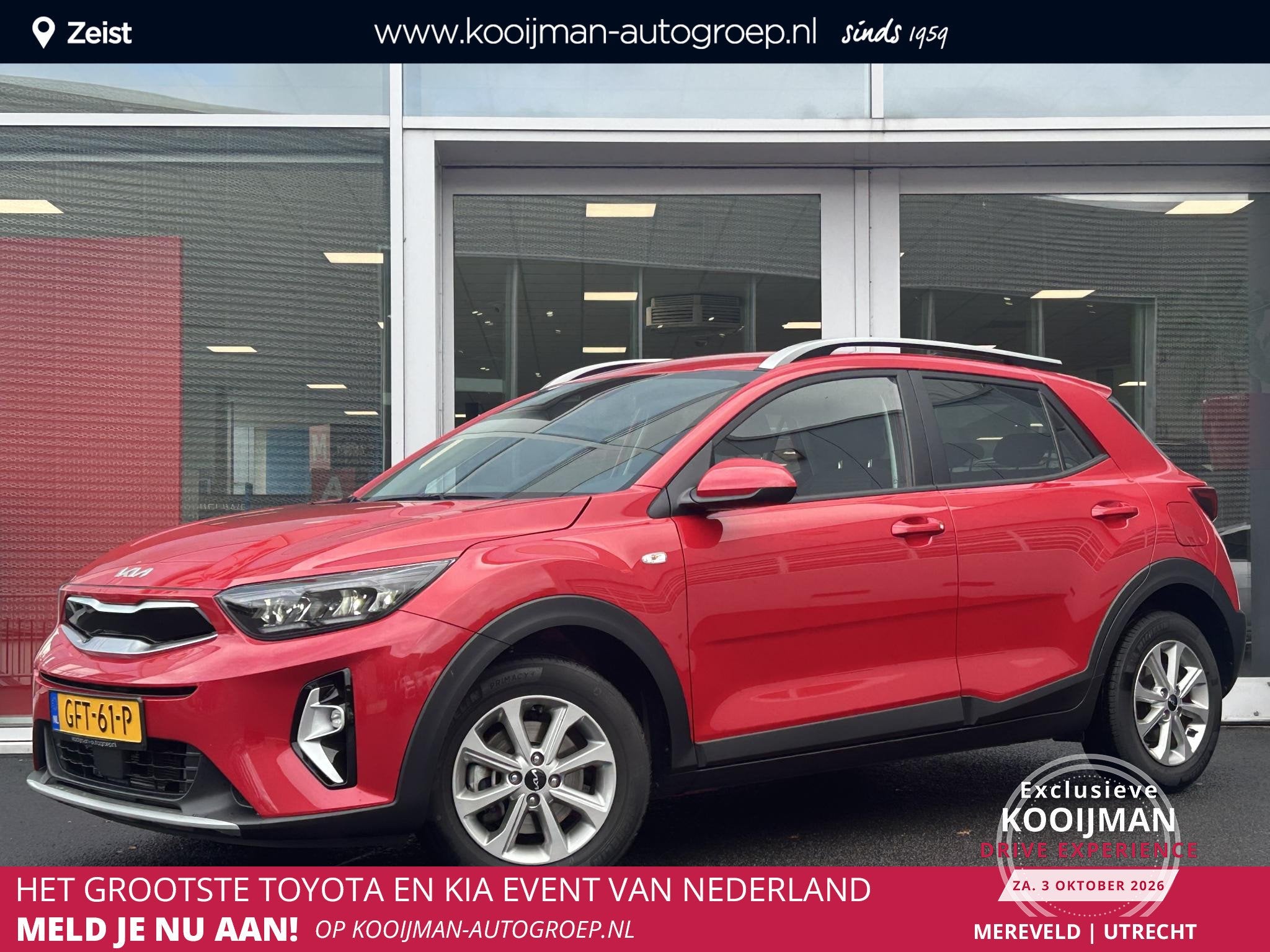 Kia Stonic 1.0 T-GDi MHEV DynamicLine Navigatie | Apple Carp, Auto's, Dealer onderhouden, Origineel Nederlands, Handgeschakeld