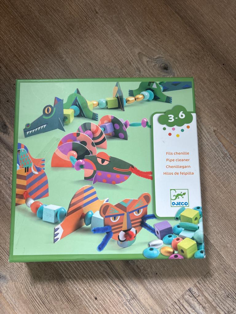 Knutselwerk van djeco, Ophalen of Verzenden, 10 tot 50 stukjes, Zo goed als nieuw