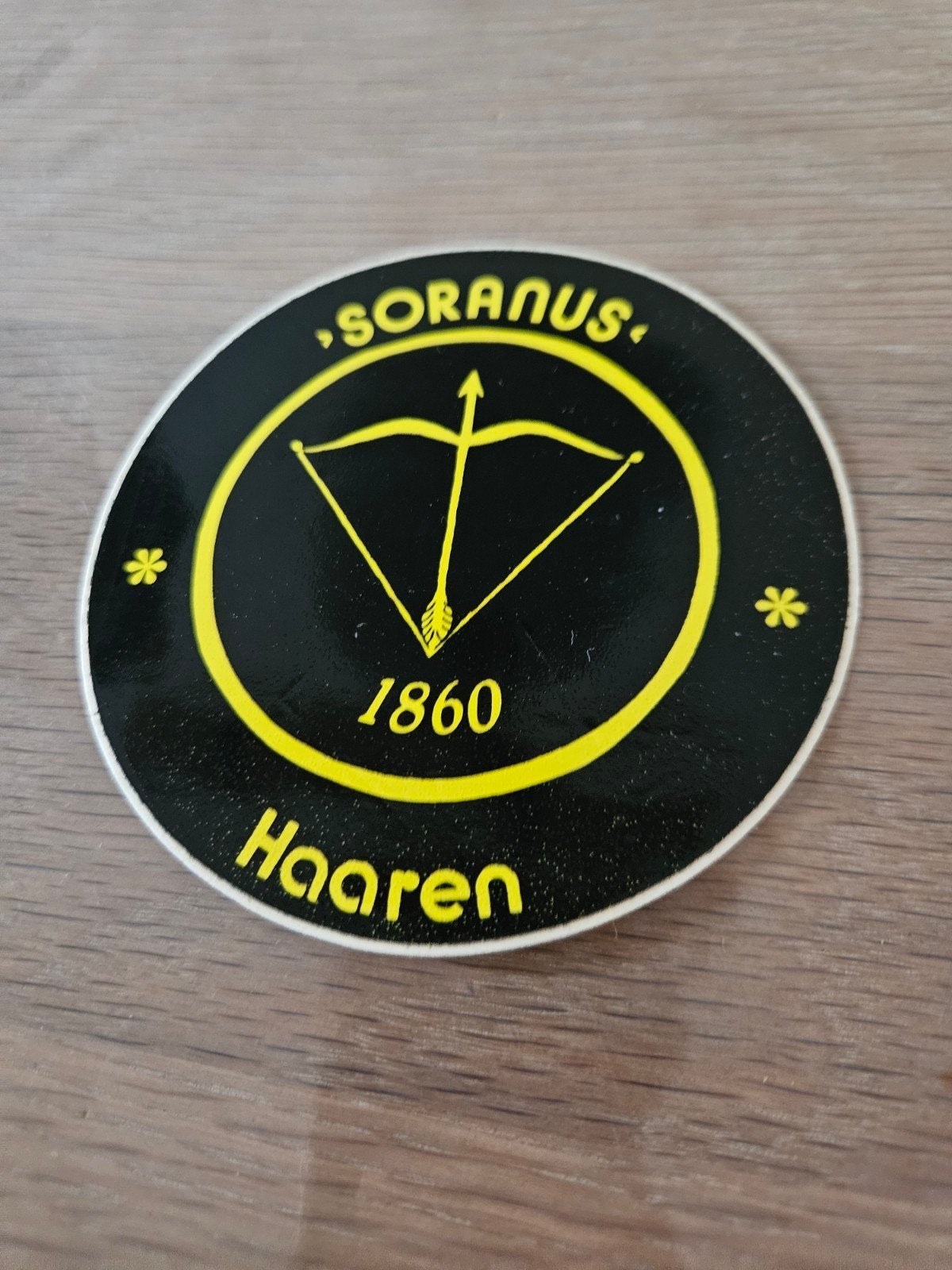 Soranus Haaren sticker, Ophalen of Verzenden, Zo goed als nieuw
