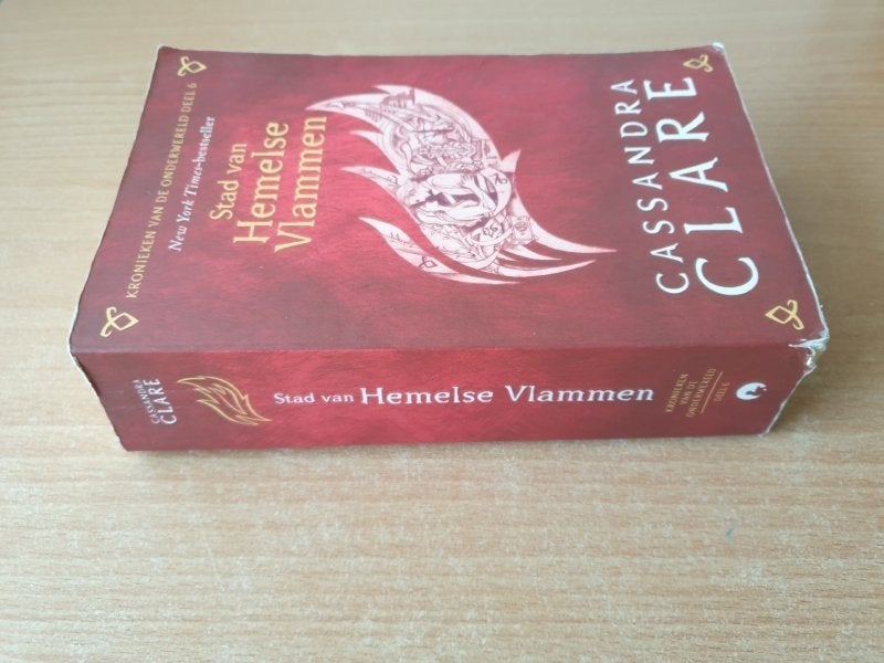 Cassandra Clare - Stad van Hemelse Vlammen (vlekken), Verzenden, Gelezen, Cassandra Clare