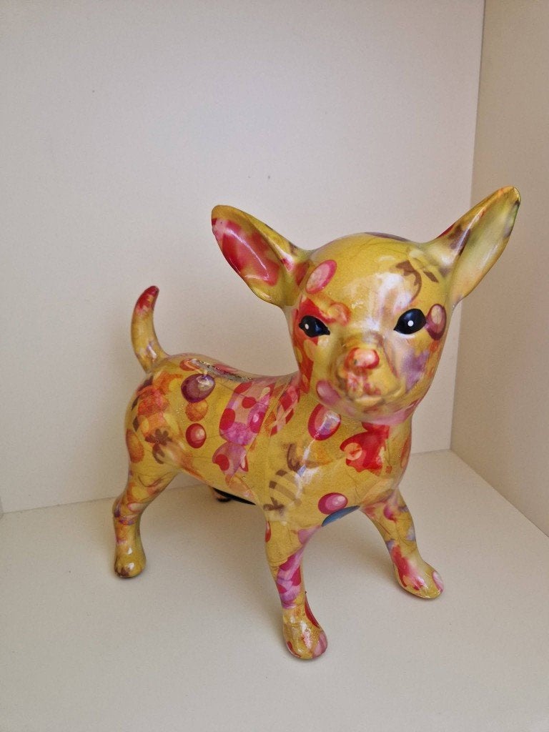 Pomme pidou chihuahua, Ophalen of Verzenden, Nieuw, Steen, Aardewerk of Keramiek, Dier
