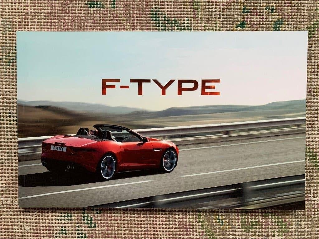 Brochure Jaguar F-type convertible 2012 nieuw!, Nieuw, Ophalen of Verzenden, Overige merken, Jaguar