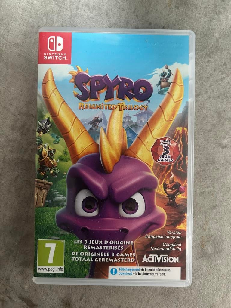 Spyro reignited trilogy ongebruikt, Spelcomputers en Games, Avontuur en Actie, 1 speler, Ophalen of Verzenden, Zo goed als nieuw