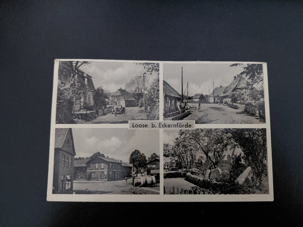 Loose b. Eckernförde, Sleeswijk-Holstein, gelopen, 1967, Verzenden, 1960 tot 1980, Gelopen, Duitsland