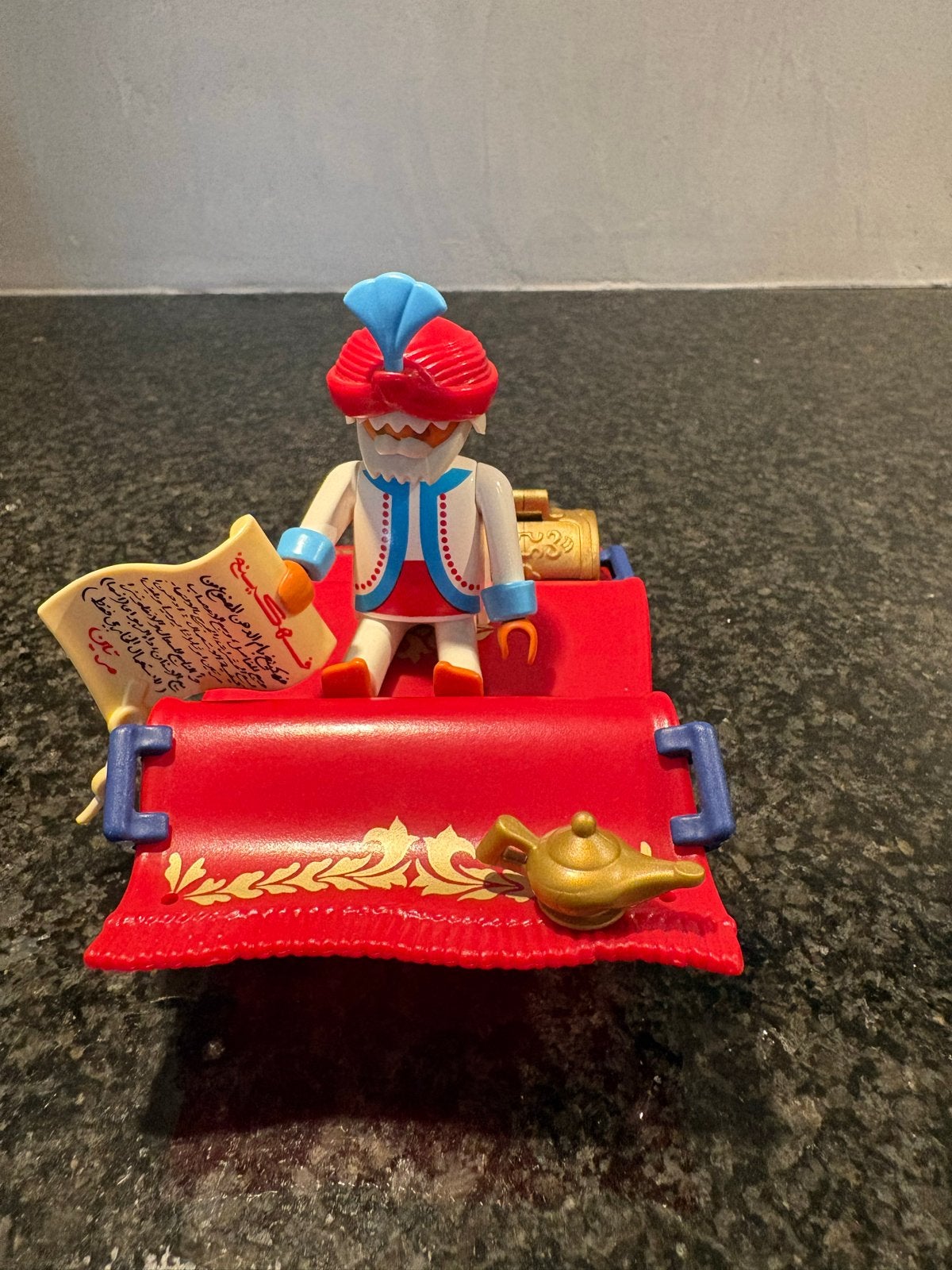 Playmobil Fakir met vliegend tapijt en schatkist, Gebruikt, Complete set, Ophalen of Verzenden, Figuren