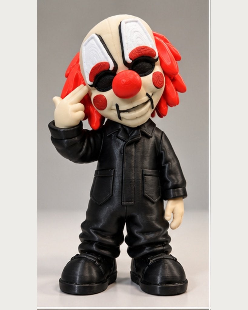 Shawn “Clown” Crahan Slipknot – 3D Geprint Figuur – €40, Ophalen of Verzenden, Nieuw, Groter dan 1:35, Figuur of Figuren