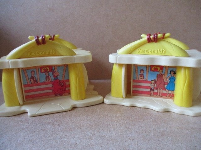 adv10661 flintstones roc donalds, Ophalen, Overige figuren, Gebruikt, Overige typen