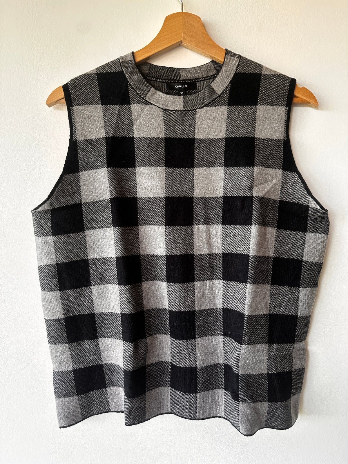 Geblokt gilet OPUS, Maat 38/40 (M), Nieuw, Ophalen of Verzenden, Zonder mouw