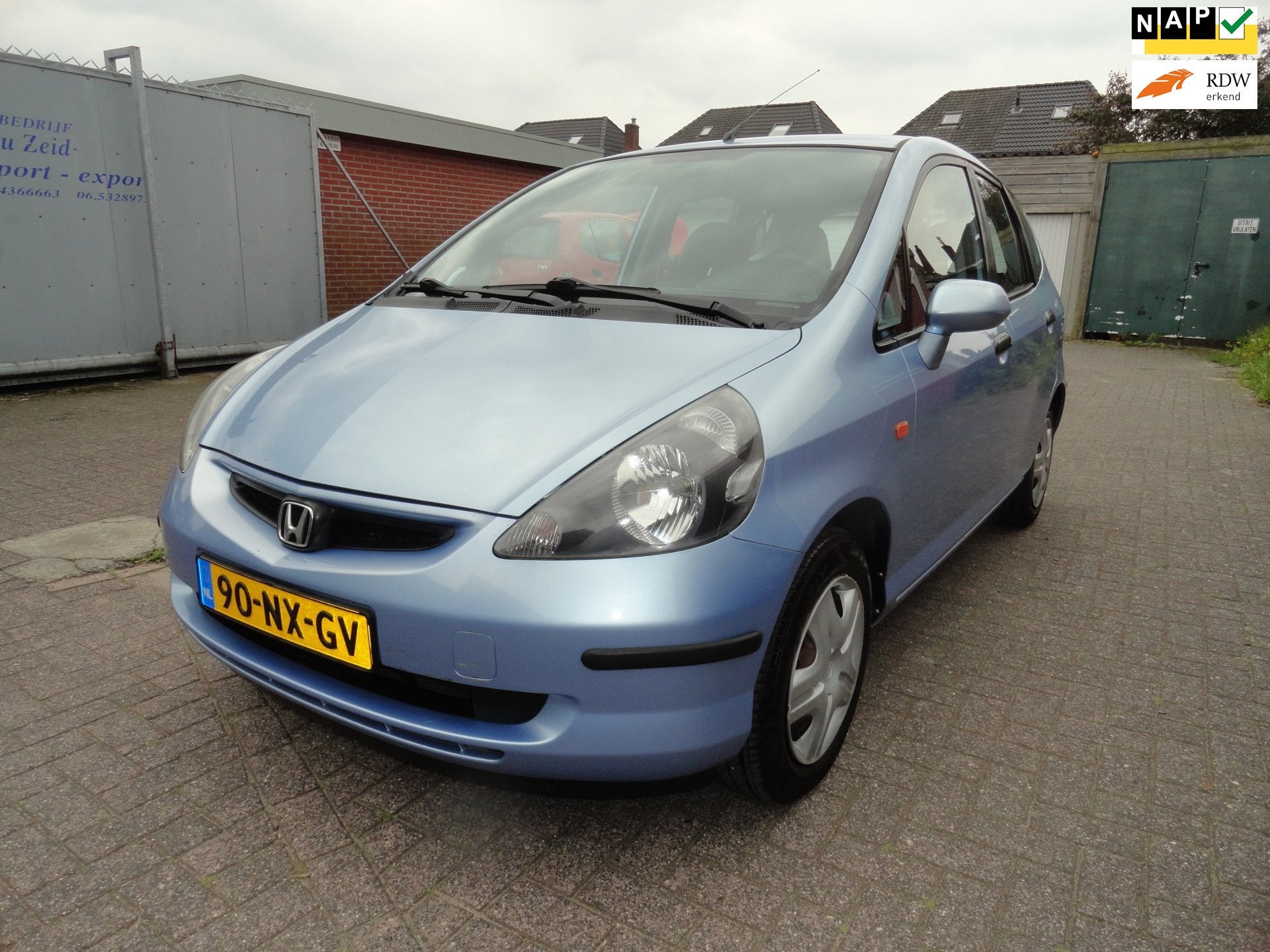 Honda Jazz 1.4 LS (KM 139816 NAP AIRCO), Auto's, Voorwielaandrijving, 450 kg, Gebruikt, 4 cilinders